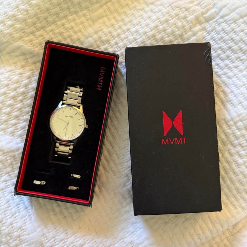 MVMT Classic Silver Watch for Men
